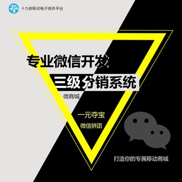 微信商城开发搭建，全民分销、一元夺宝、拼团、整点秒杀、多商户、砍价等等